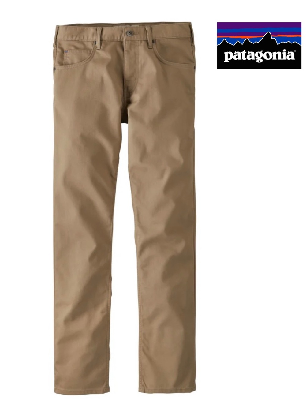 Patagonia Performance Twill Jeans in Khaki Brown
